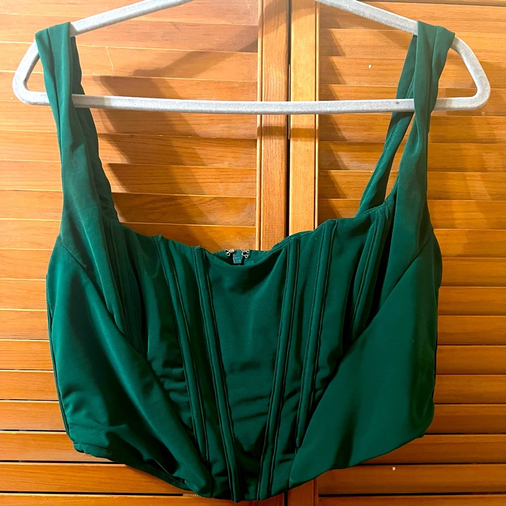 House of CB -  Ninetta Emerald Corset